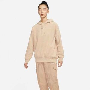 NIKE - Plush Teddy Oversized Pullover Hoodie